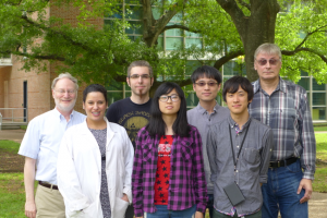 Group photo of professor Weisman’ group, including me.